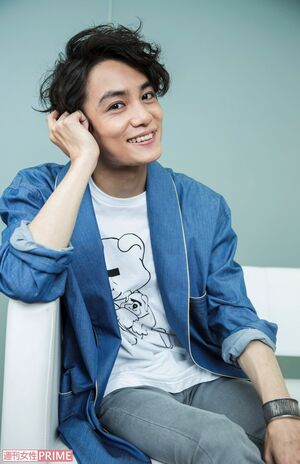 『とと姉ちゃん』で“アカバネ電器製造”の社長・赤羽根（古田新太）の部下・酒井秀樹を演じる矢野聖人　撮影／高梨俊浩